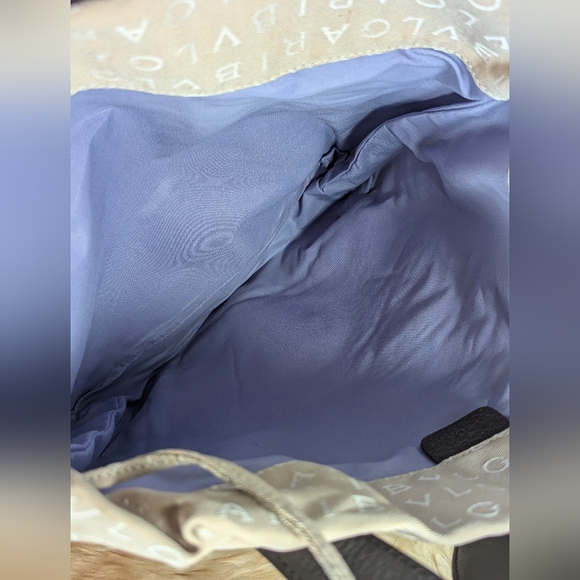 Bvlgari monogram tote with pouch handbag - Picture 7 of 9